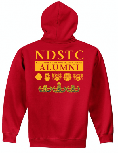 ALUMNI - NDSTC/EOD Full-zip Hoodie - Image 2