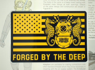 MDV FORGED BY THE DEEP - sticker