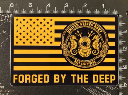1C FORGED BY THE DEEP - sticker - Image 5
