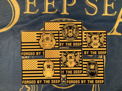 1C FORGED BY THE DEEP - sticker - Image 4