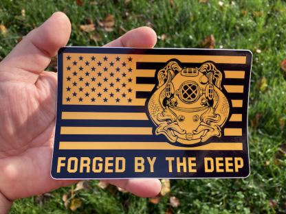1C FORGED BY THE DEEP - sticker - Image 2