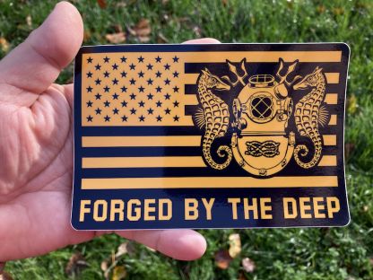 MDV FORGED BY THE DEEP - sticker - Image 2