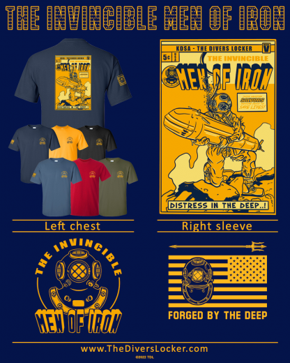 MEN OF IRON Cotton Short-sleeve T-shirt - Image 2