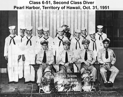 1951 Class 6-51 Pearl Harbor Territory of Hawaii (TH)
