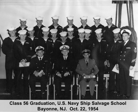 1954 Class 56 Salvage Graduation Bayonne NJ