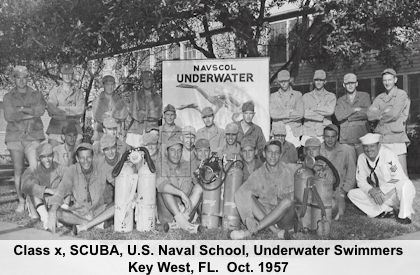 1957 Class x SCUBA Key West FL