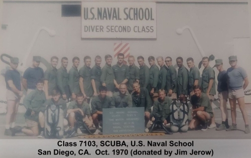 1970 Class 7103-S Scuba San Diego CA