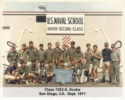 1971 Class 7202-S Scuba San Diego CA