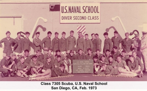1973 Class 7305-Scuba San Diego CA