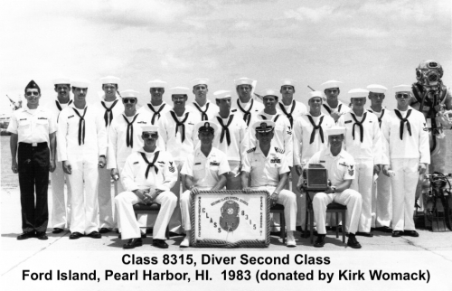 1983 Class 8315-2C Ford Island Pearl Harbor HI