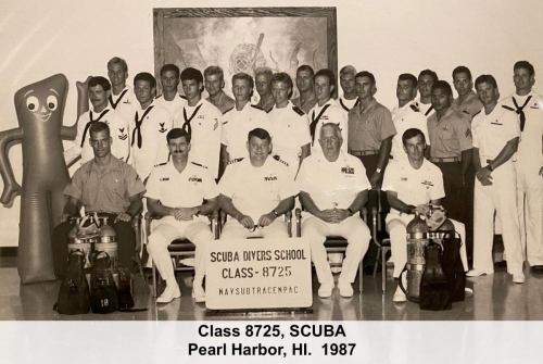 1987 Class 8725 SCUBA Pearl Harbor HI