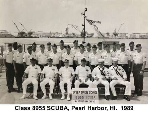 1989 Class 8955 SCUBA Pearl Harbor HI