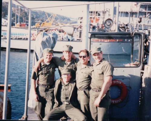 USS Dixon Divers