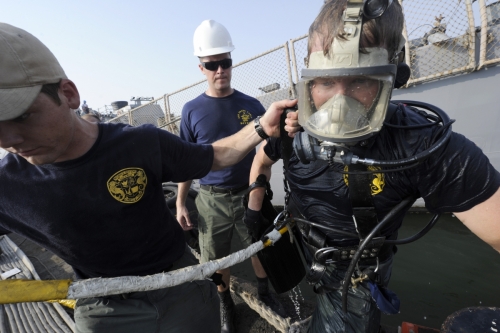 Damaged CPP blades diving